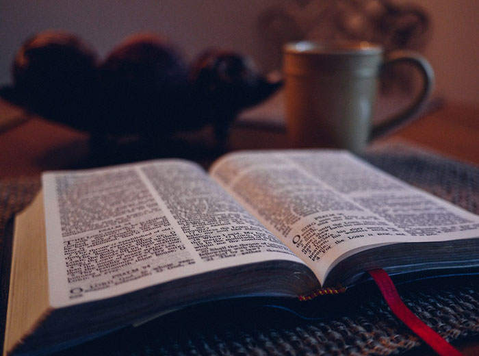 Bible, coffee, read, word, sword, God, Jesus, Truth